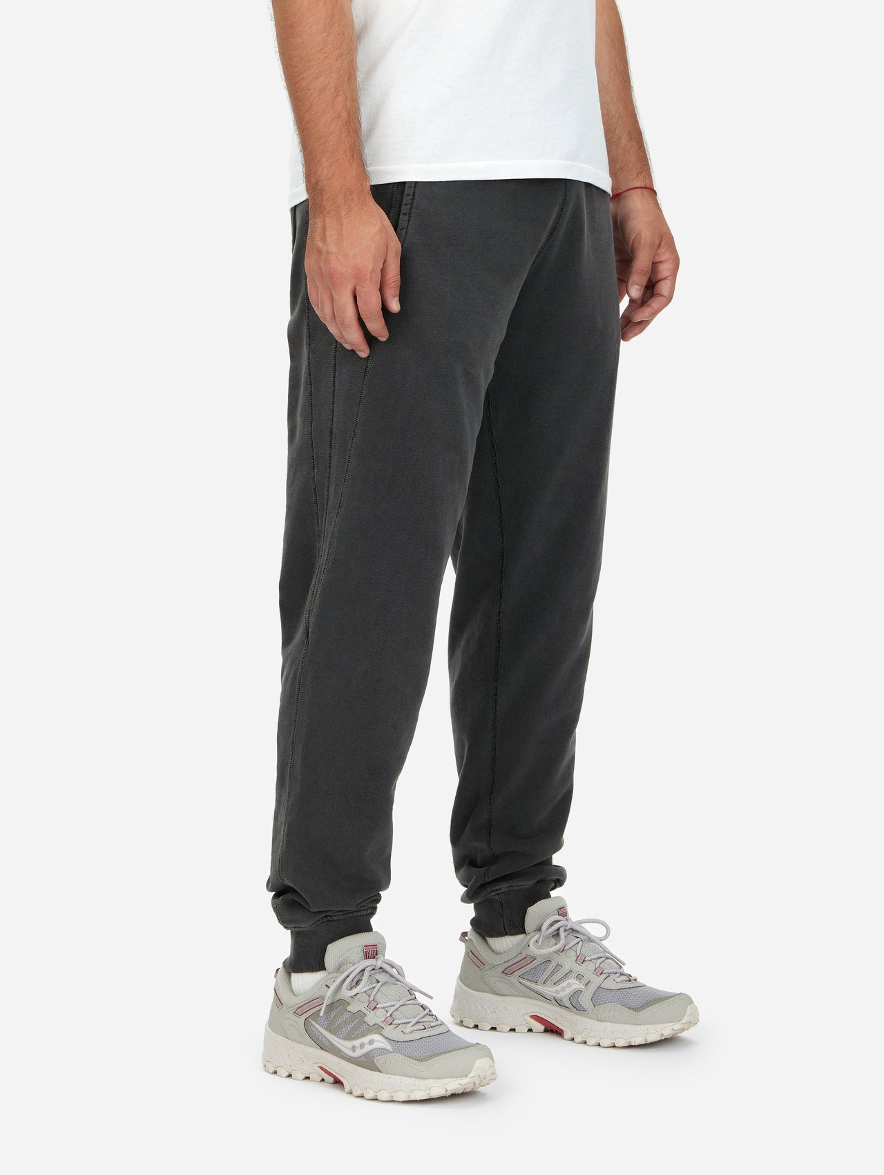 Garment Dyed French Terry Sweatpant - Smoke - 4