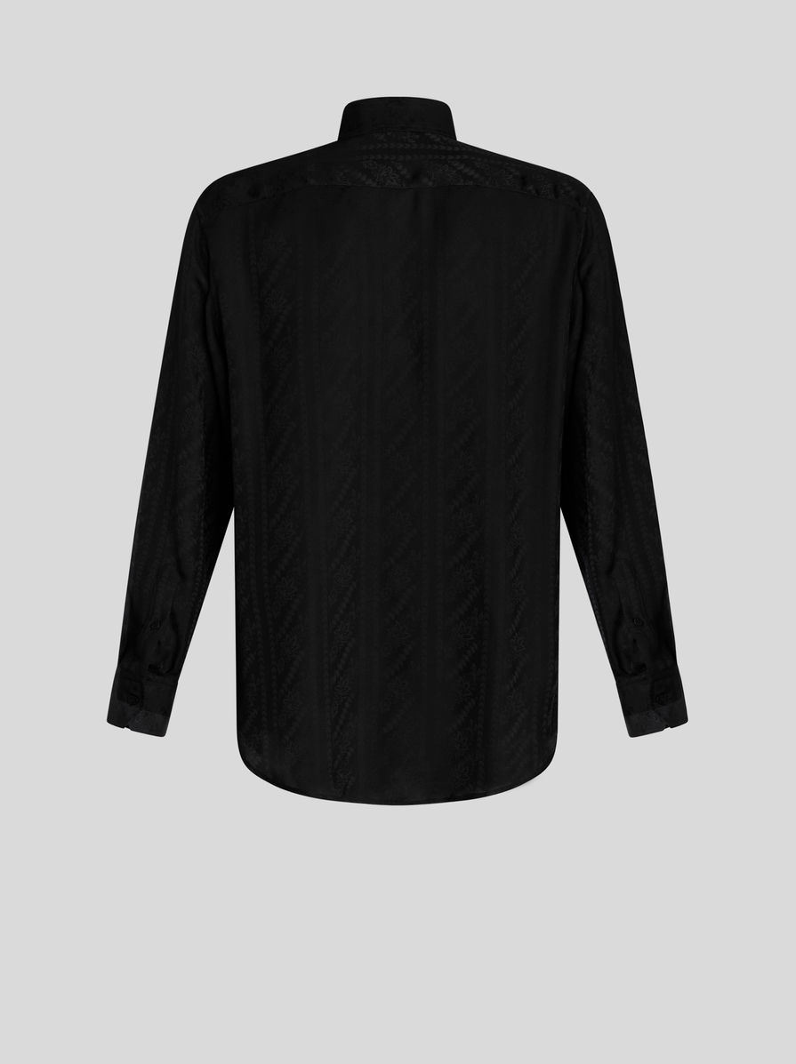 SILK JACQUARD SHIRT - 5