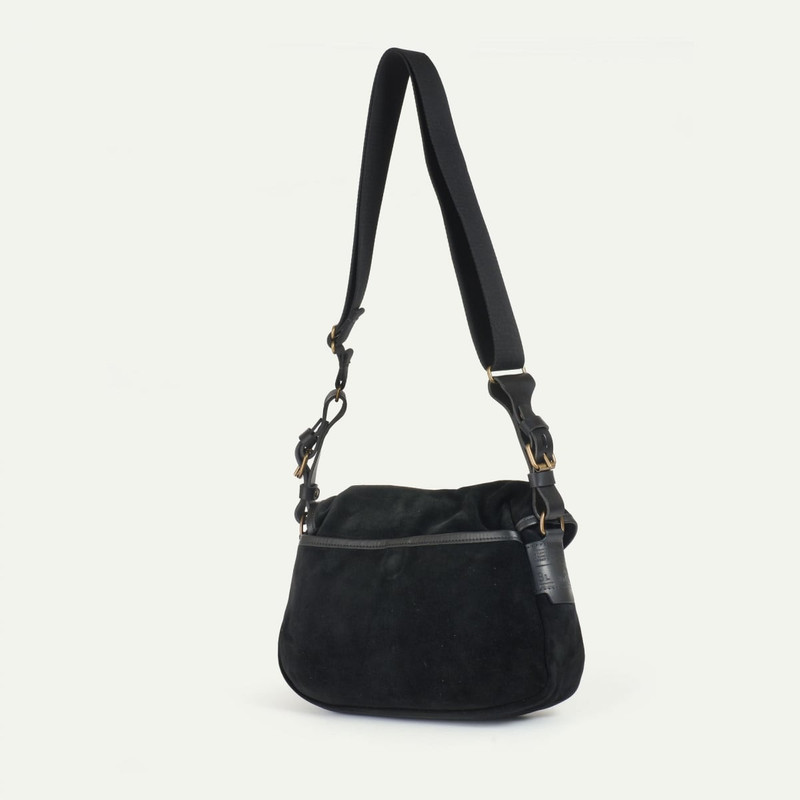 MUSETTE XS FISHERMAN'S BAG / SUEDE  -  BLACK 3