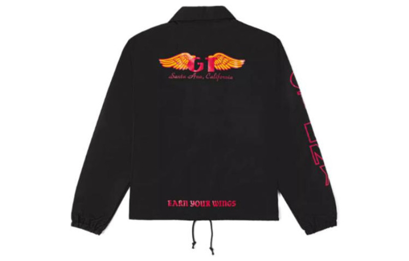 Vans Vans x Our Legends Coaches Jacket 'Black' VN0008FHBLK outlook