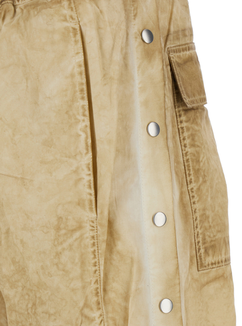 Drkshdw Men 'Pusher' Beige Pants With Elastic Drawstring Waist In Cotton Man - 3