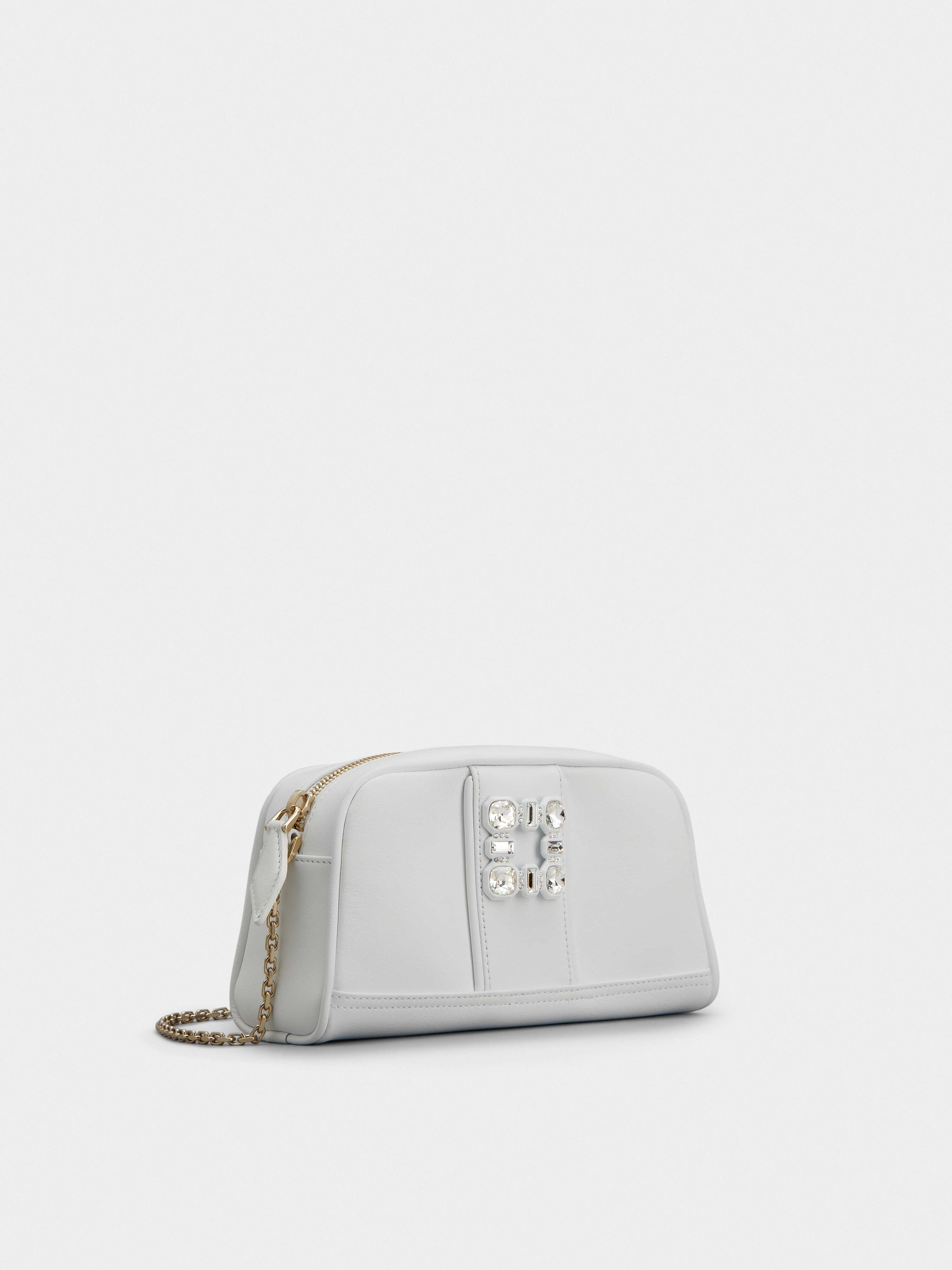 Walky Viv' Strass Buckle Camera Bag in Leather - 2