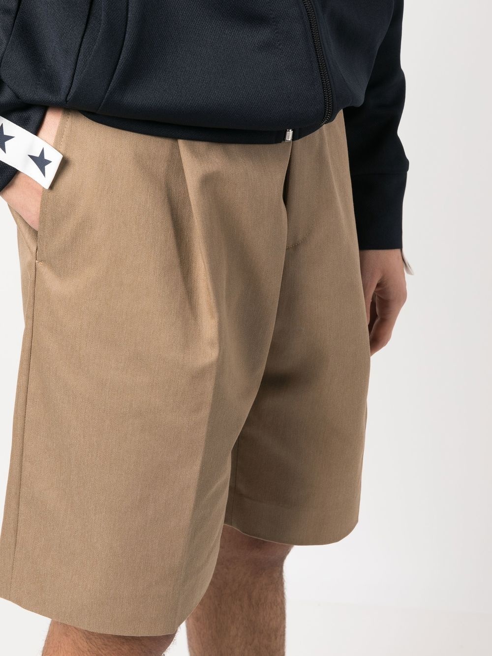 wide-leg Bermuda shorts - 5