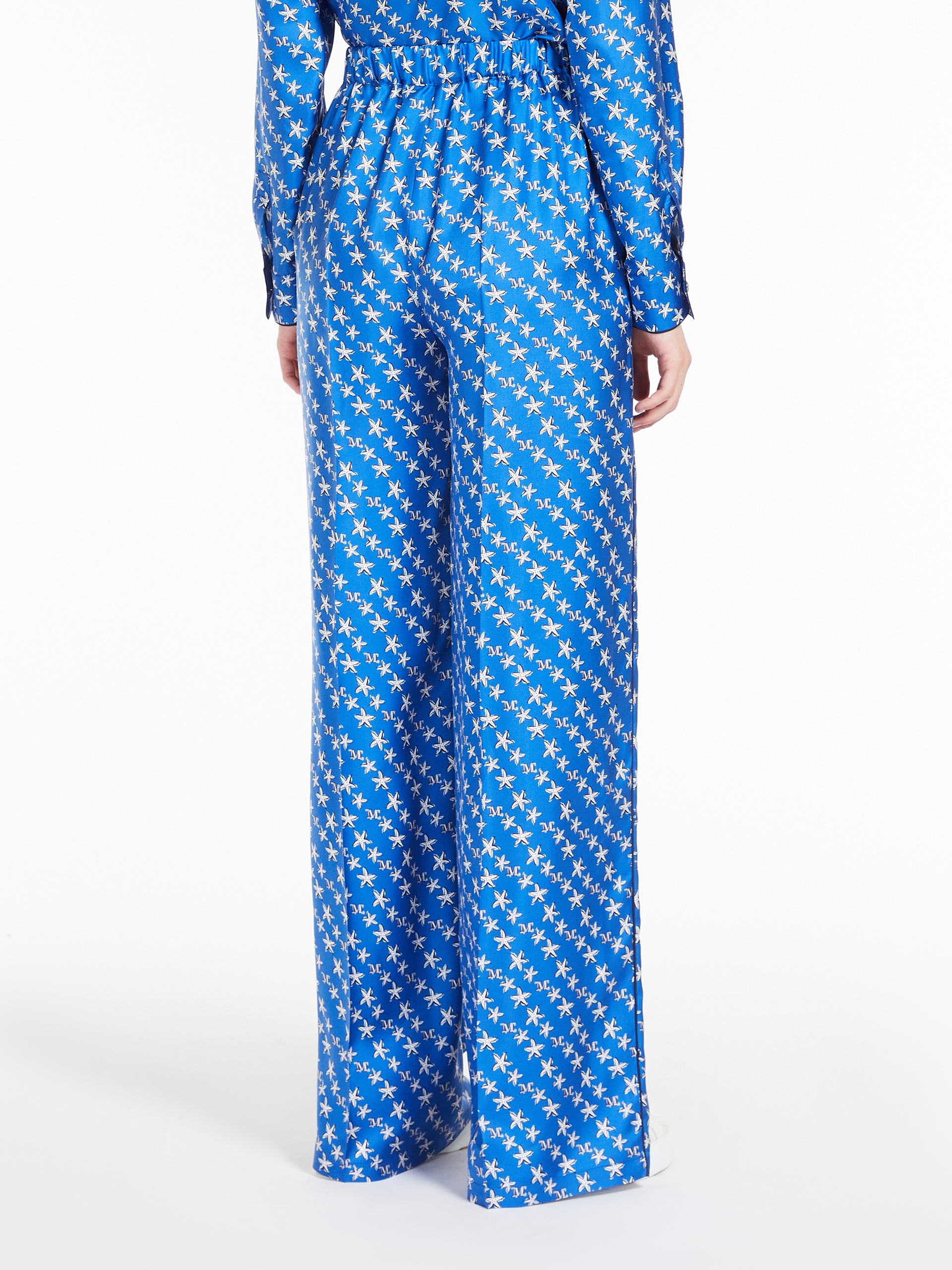 ANVERSA Printed silk trousers - 4