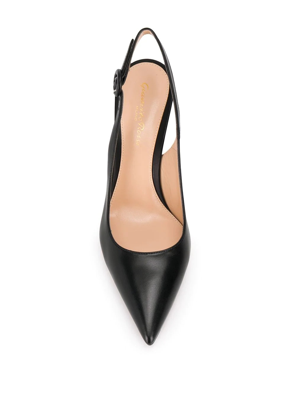 slingback pointed toe pumps - 4