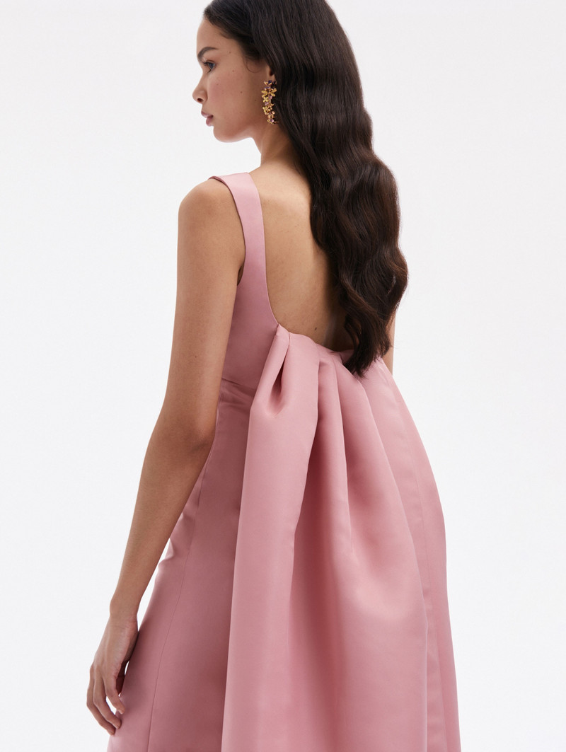 DRAPED 뒷면 FAILLE GOWN 4
