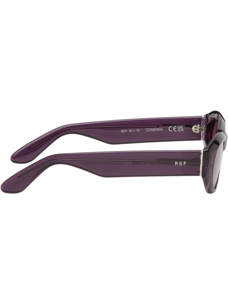 RETROSUPERFUTURE Purple Cinema Sunglasses outlook