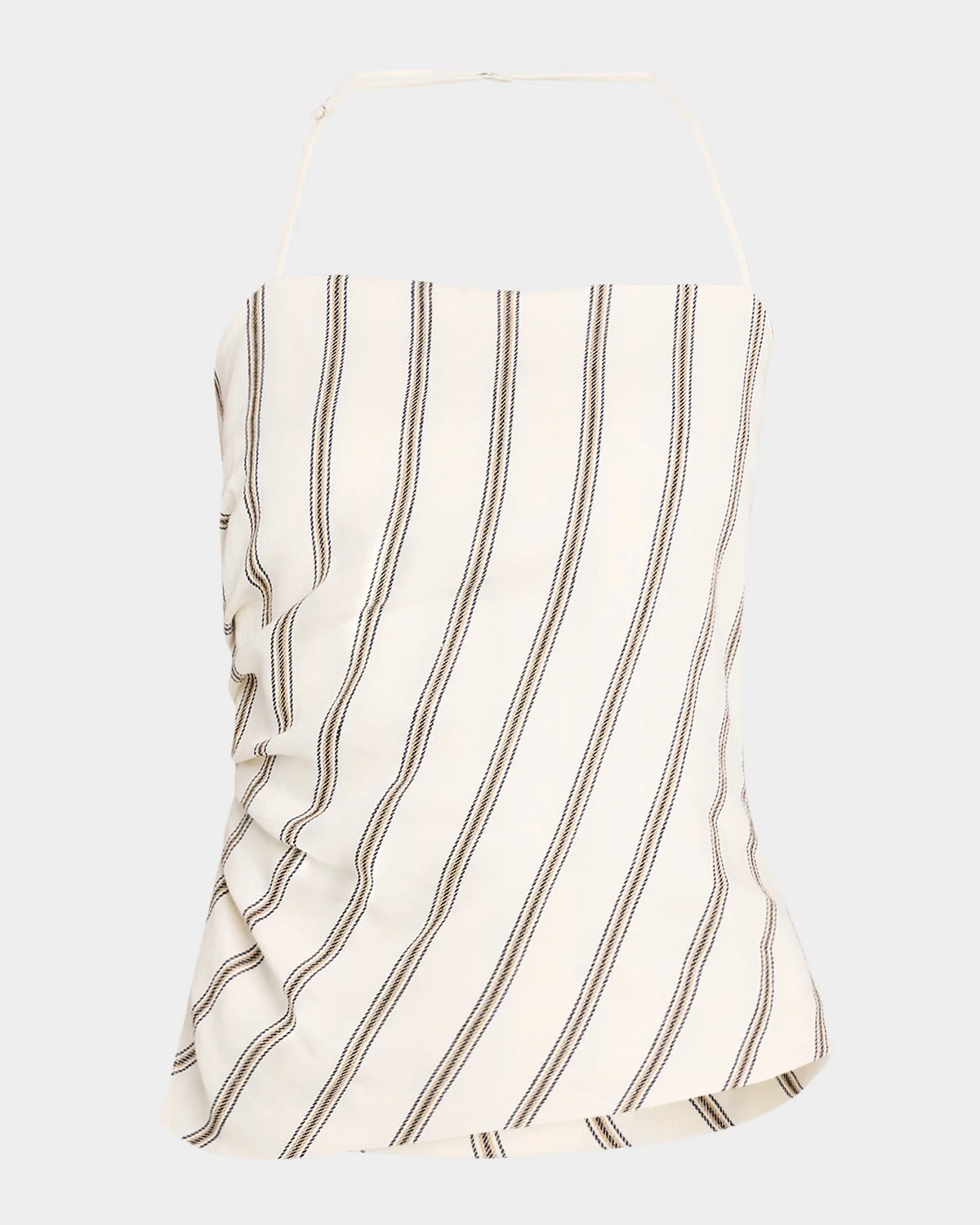 Charlotte Stripe Halter Top - 1