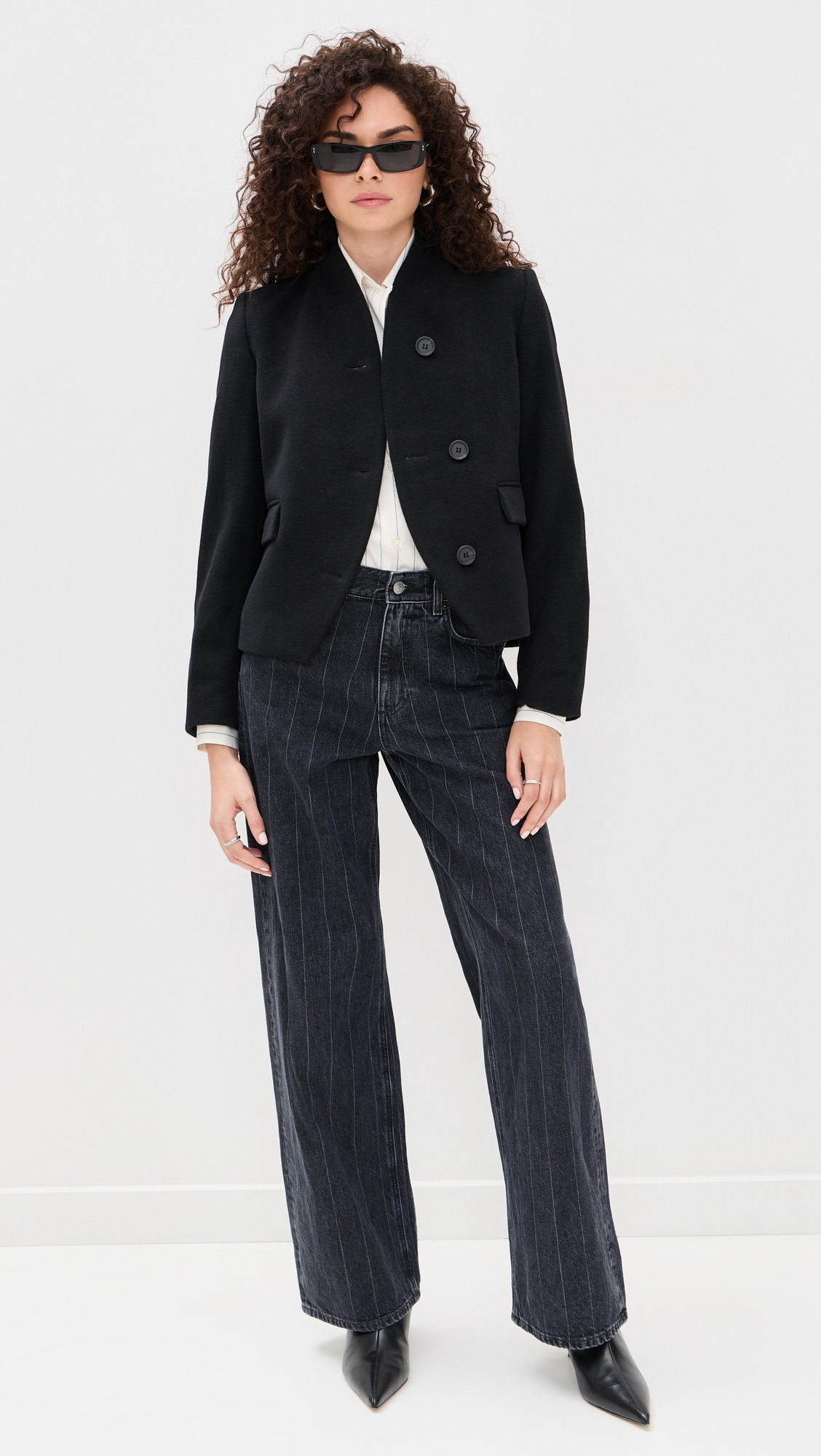 Short Curved Jacket - 4
