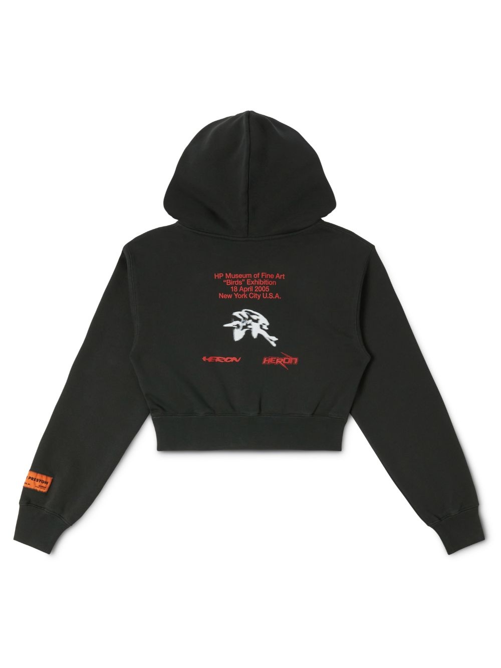 Hp Museum Crop Hoodie - 6