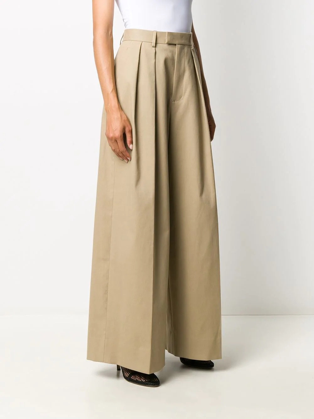 tailored palazzo pants - 3