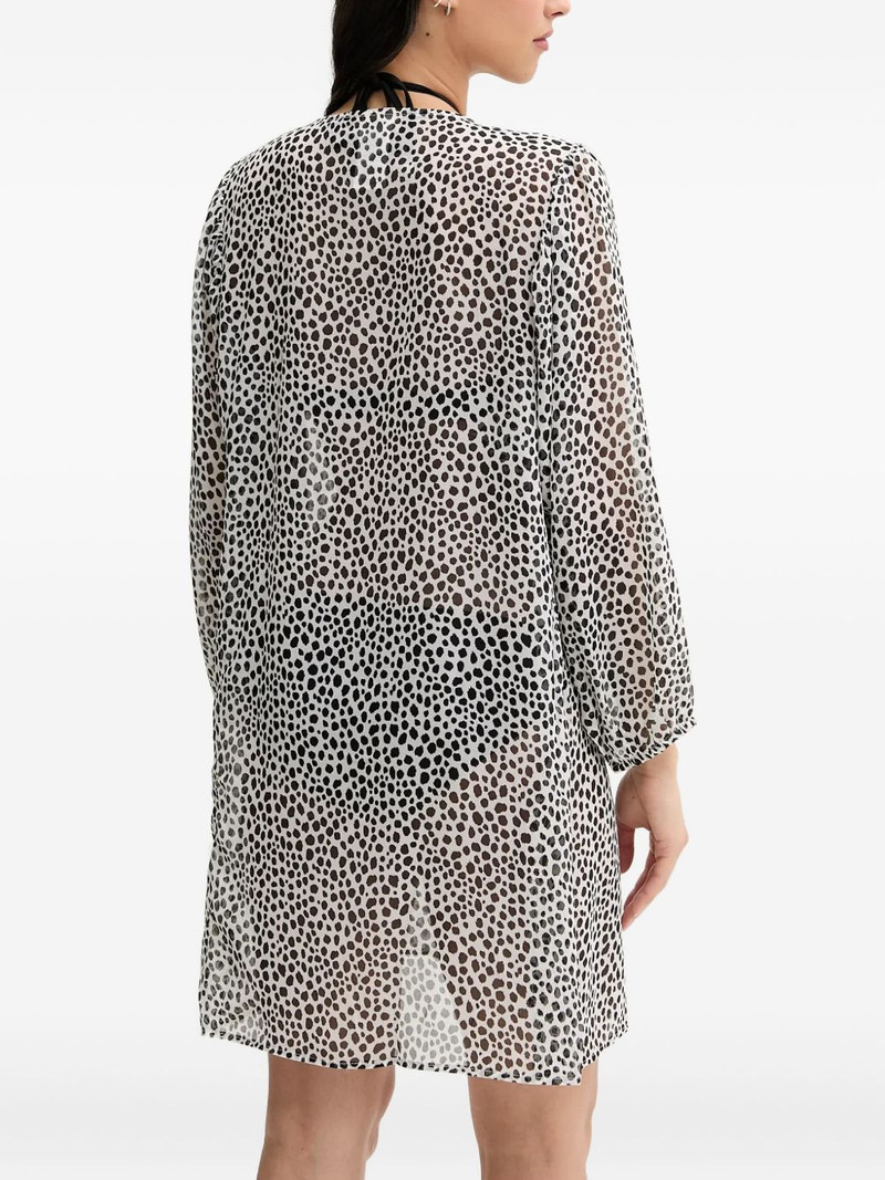 printed beach mini dress 3