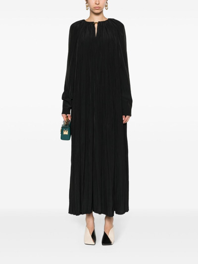 Lanvin gathered flared maxi dress outlook
