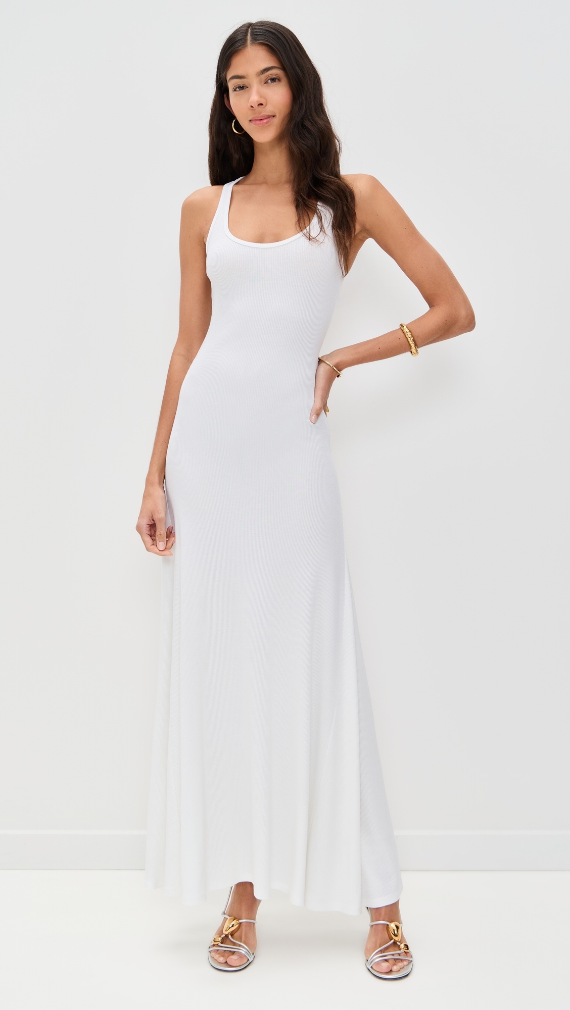 Rib Tank Maxi Dress - 1