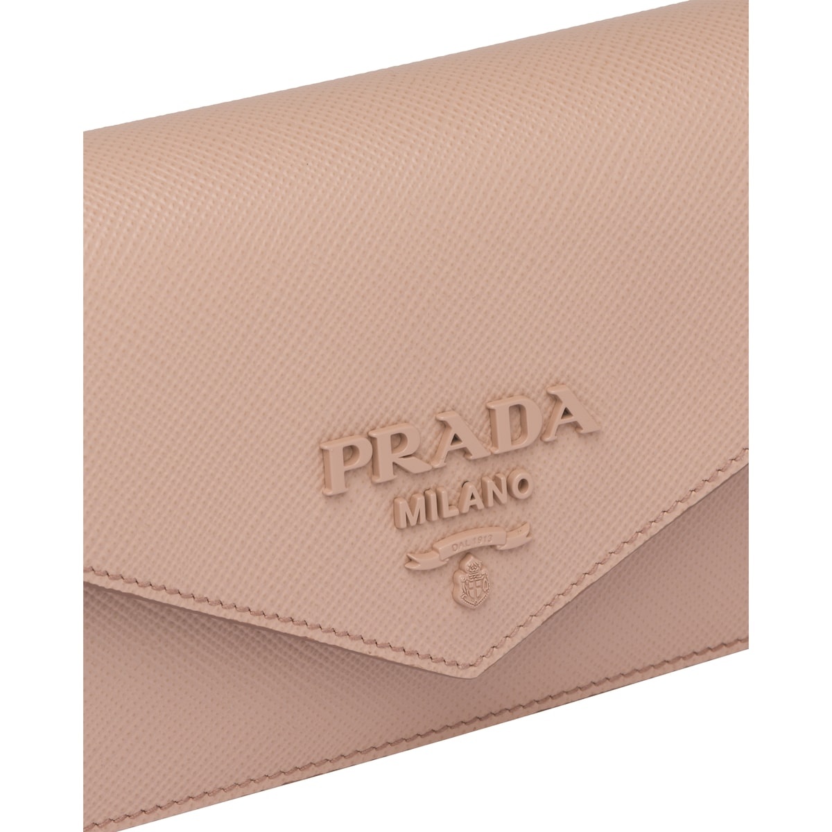 Prada Monochrome Saffiano leather clutch - 6