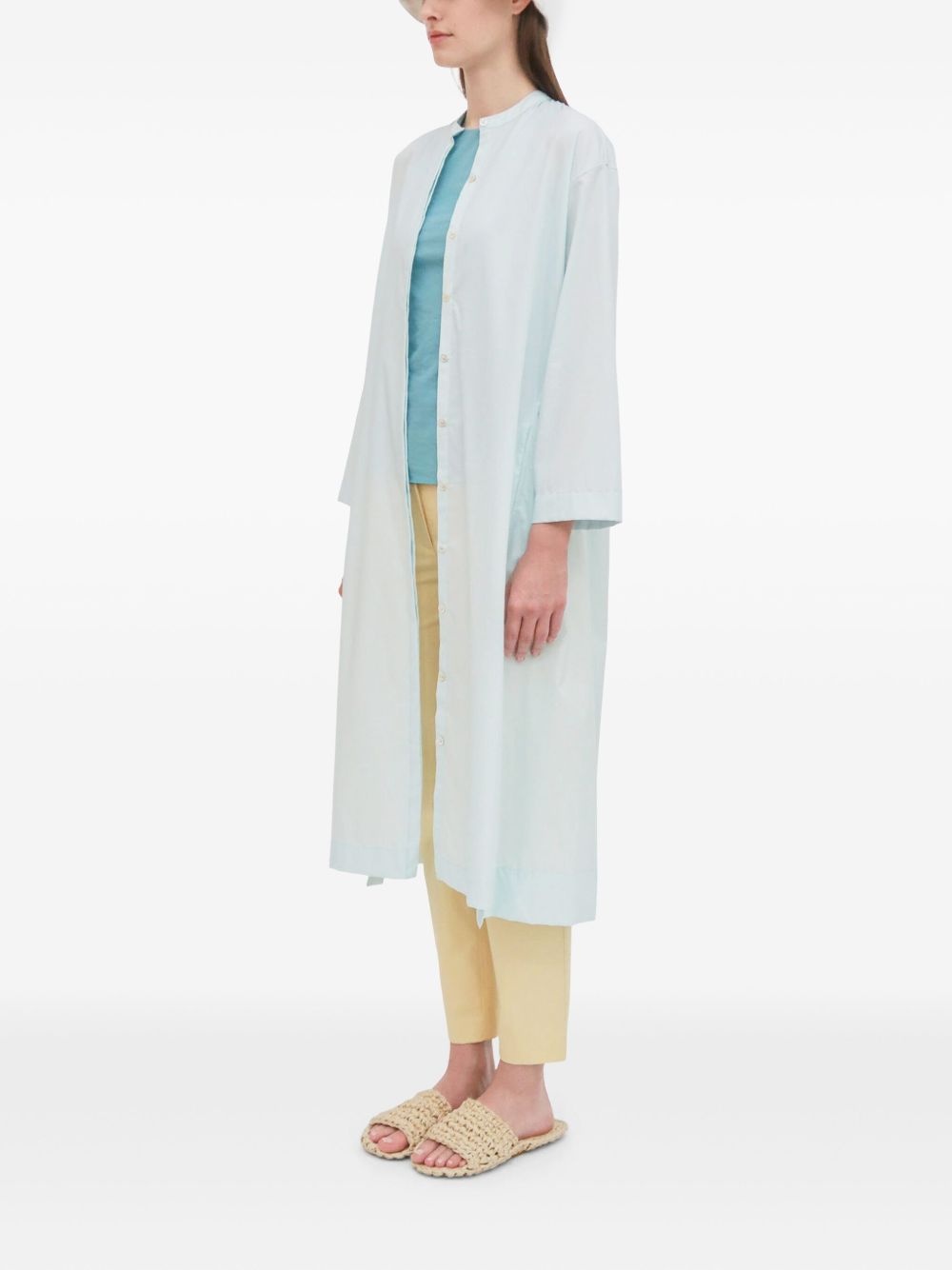 long-sleeved shirt dress - 5