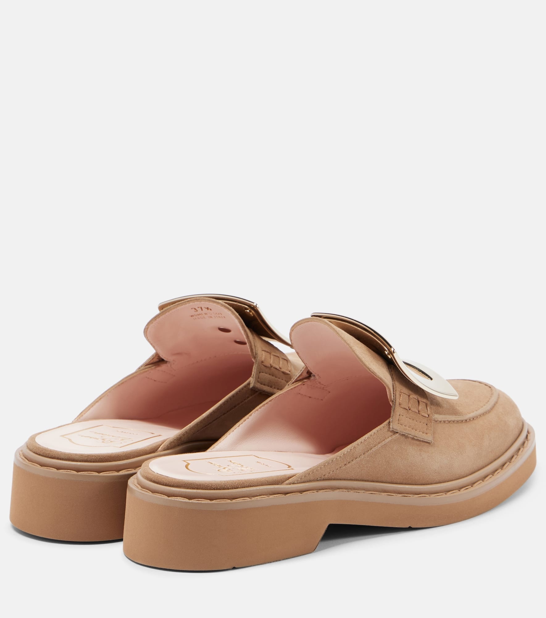 Viv' Rangers suede mules - 2