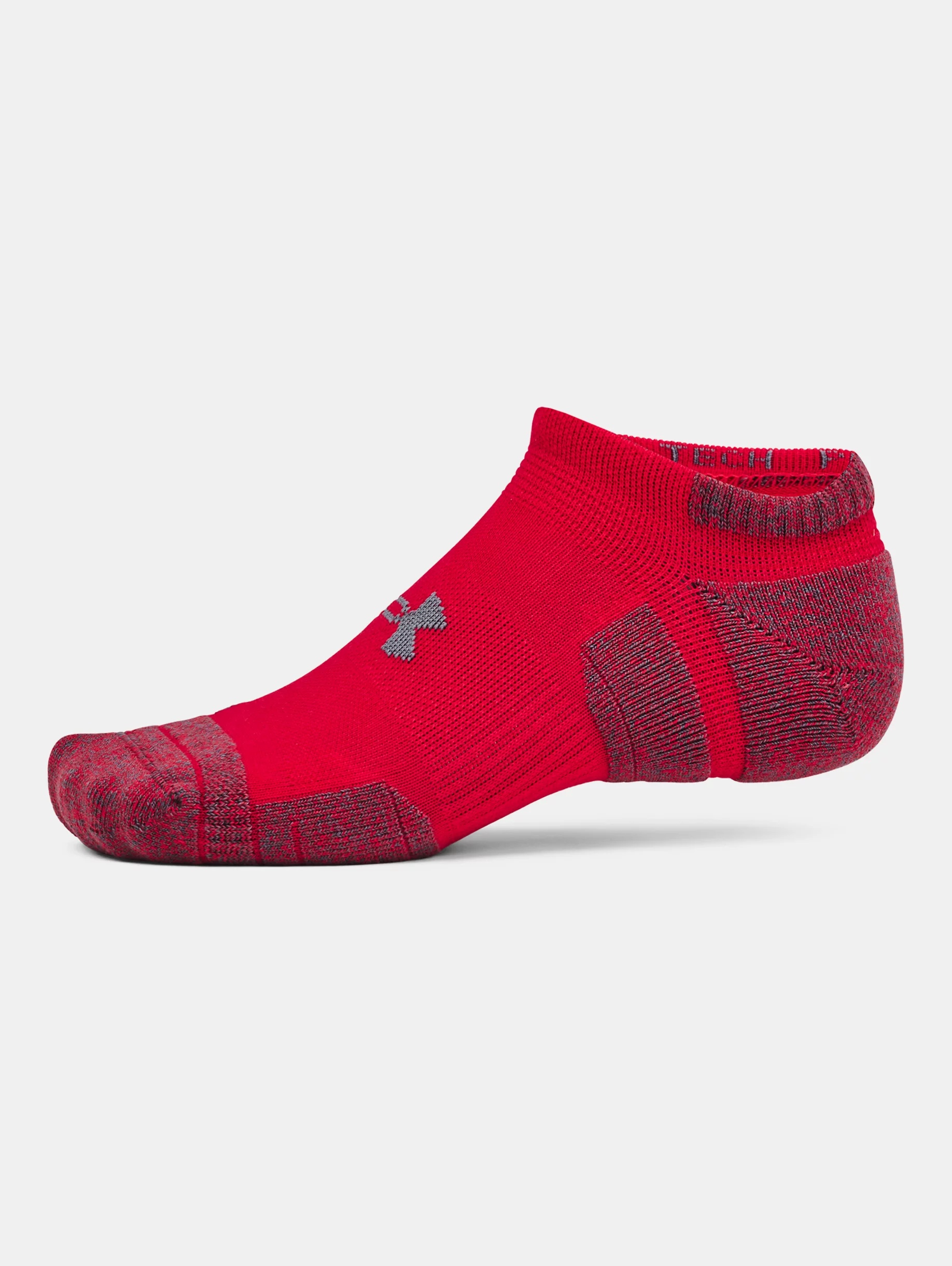 Unisex UA Performance Tech Pro 3-Pack No Show Socks - 4