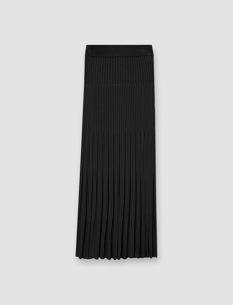Merino 늑골 스커트 - 1