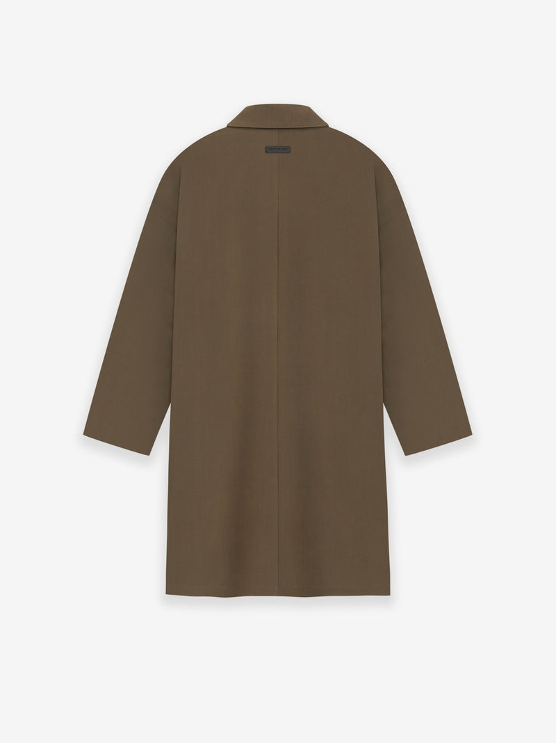 Wool Crepe 3/4 Length Trench 2