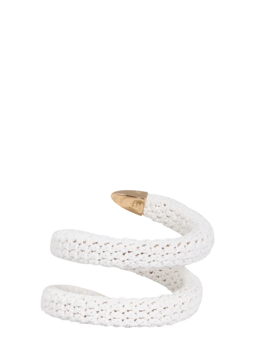 Bottega Veneta Women Spiral Bracelet - 1