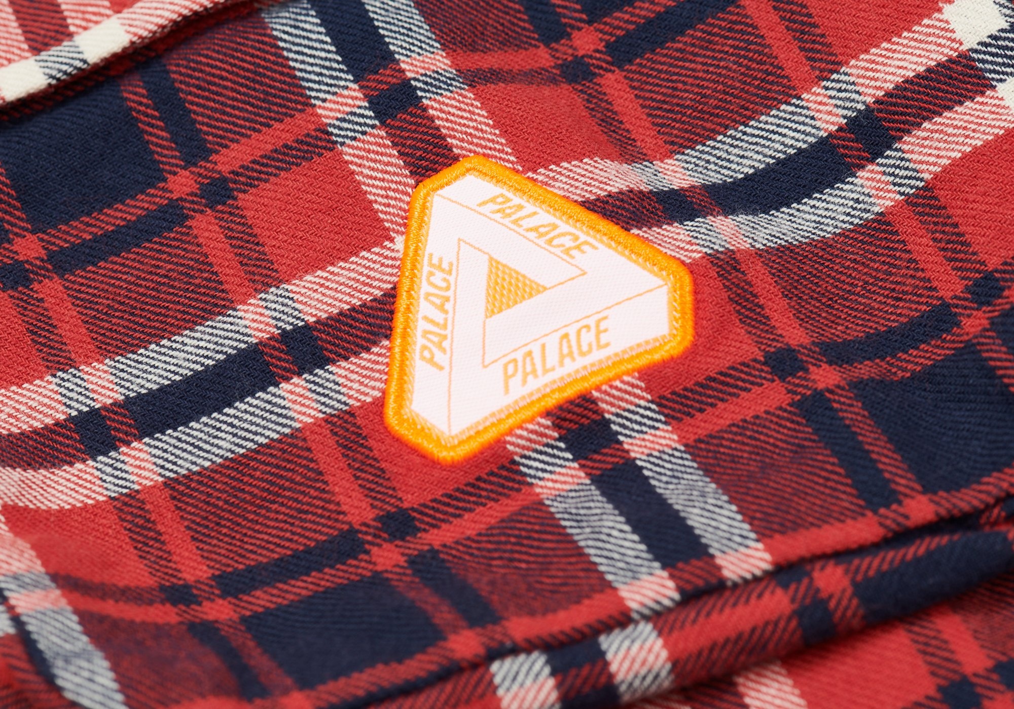 CARGO POCKET FLANNEL SHIRT RED - 3