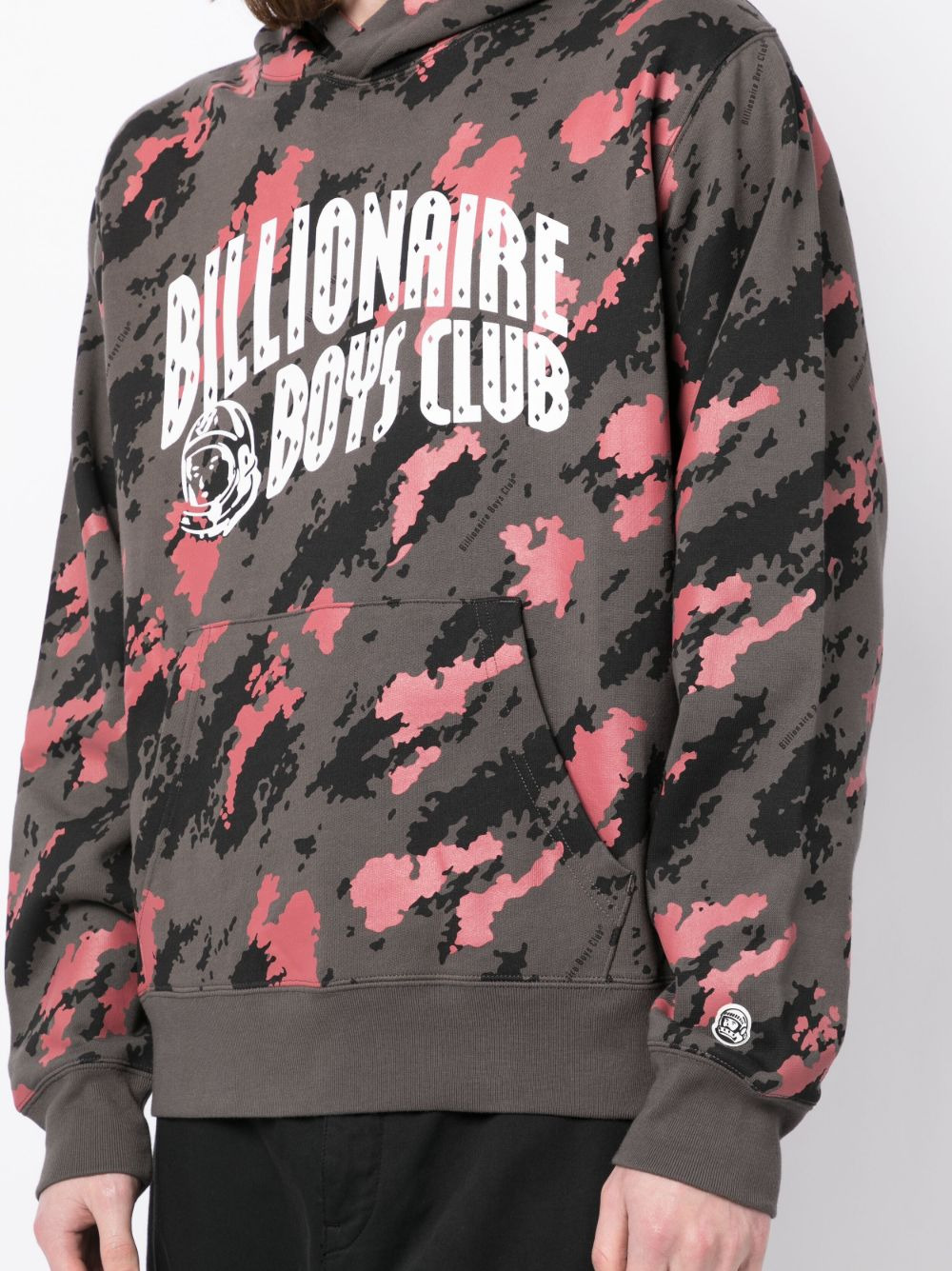Astro-logo camouflage-print hoodie - 5