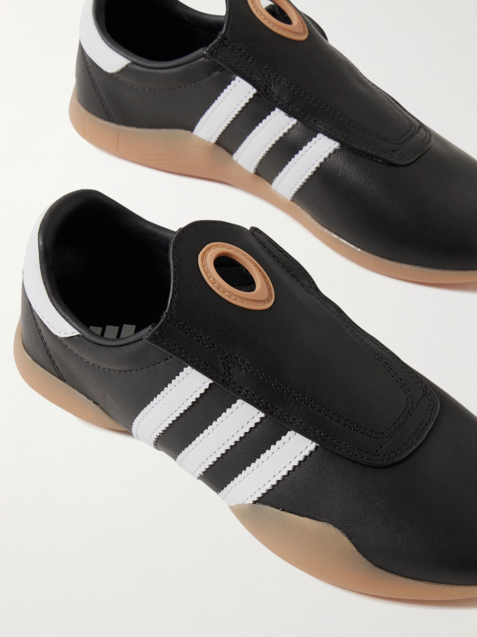 Taekwondo Mei leather sneakers Black - 4