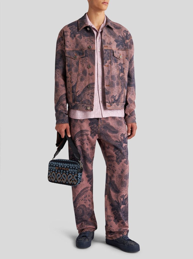 Etro SMALL CROSSBODY BAG WITH EMBROIDERY outlook