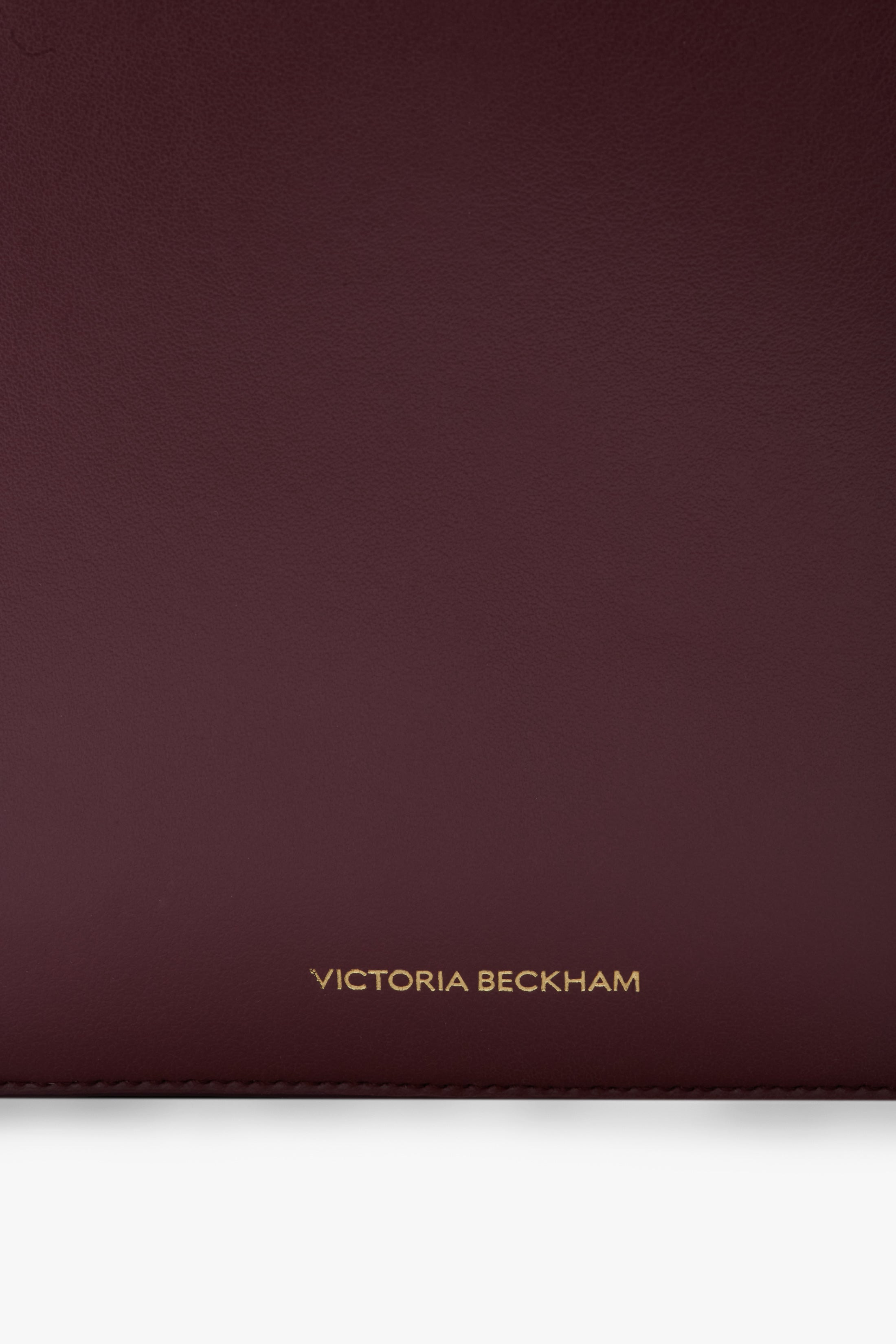 Dia Bucket Bag In Burgundy Smooth Leather - 7