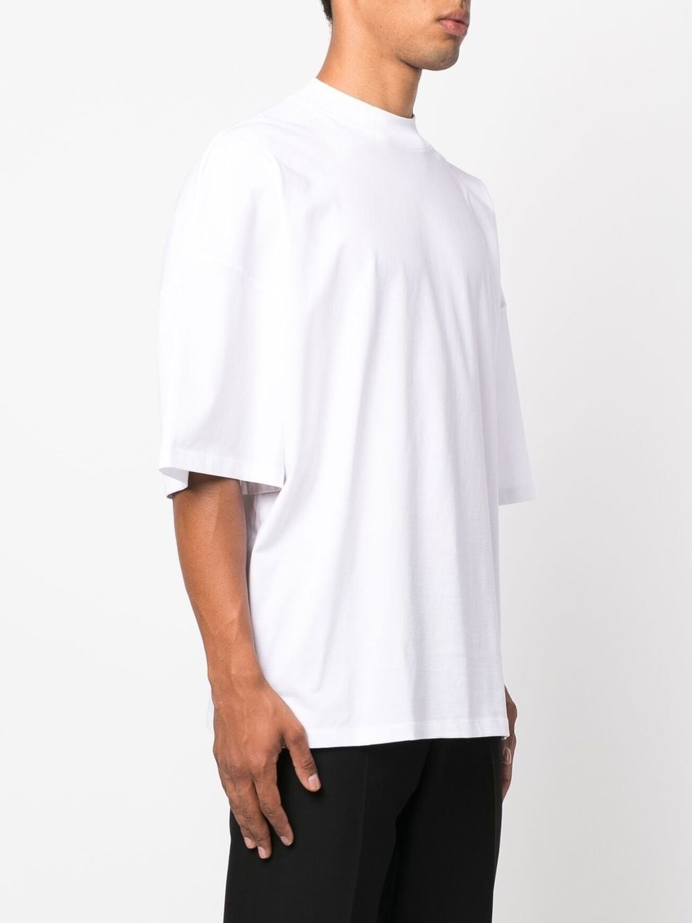 short-sleeved cotton T-shirt - 3
