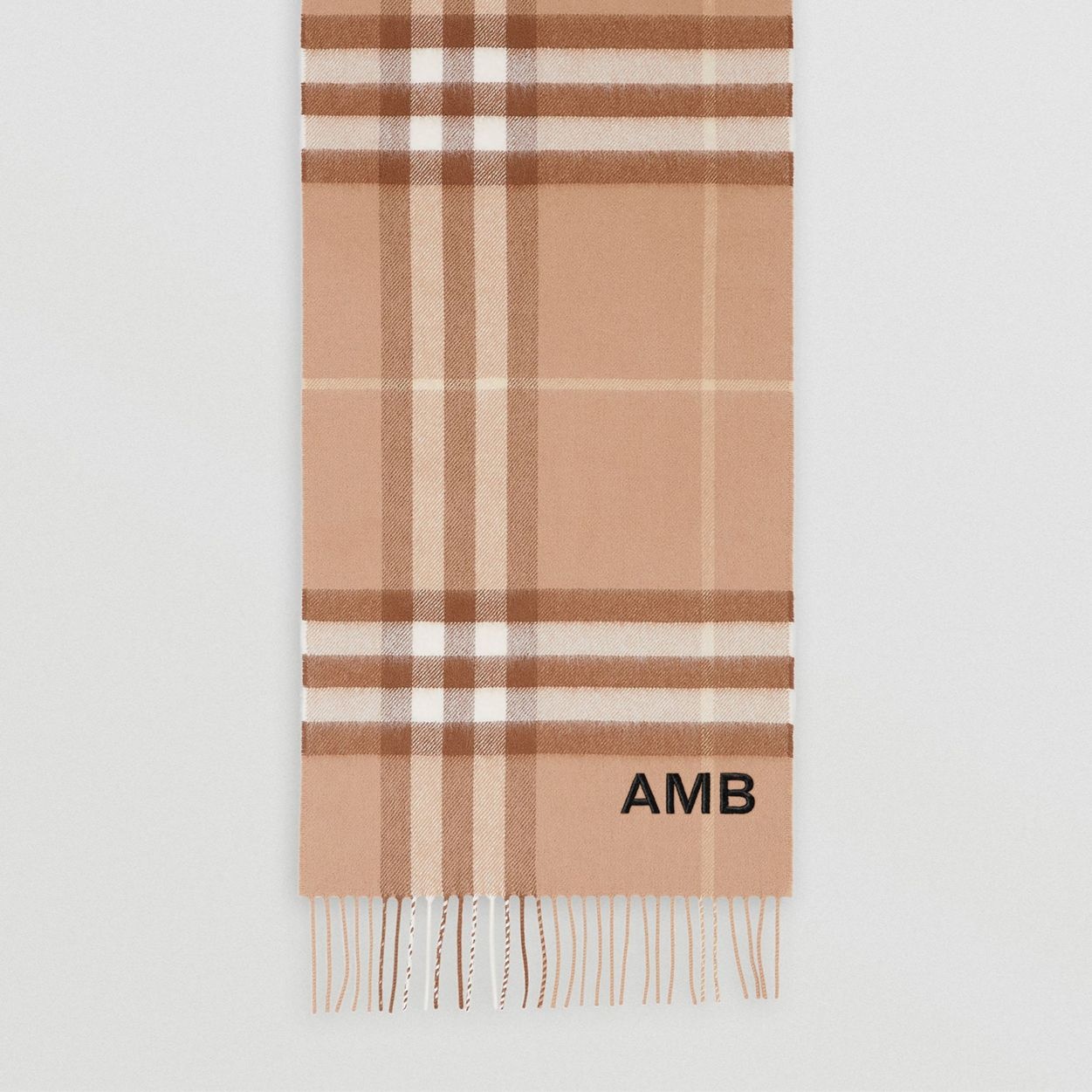 The Classic Check Cashmere Scarf - 9