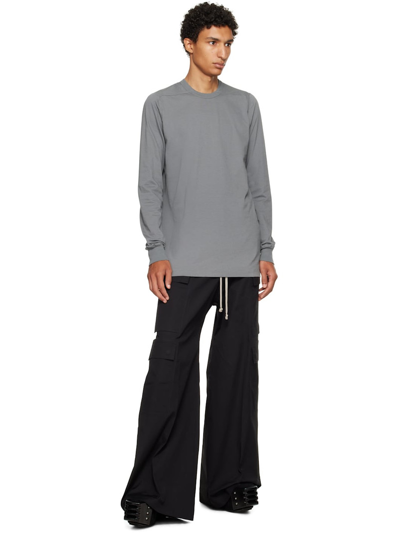Rick Owens Gray Concordians Level LS T-shirt outlook