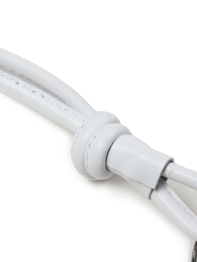 logo-lettering leather keyring 3