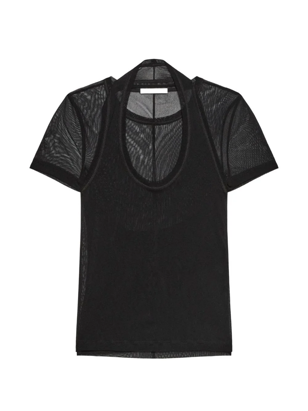 layered T-shirt - 1