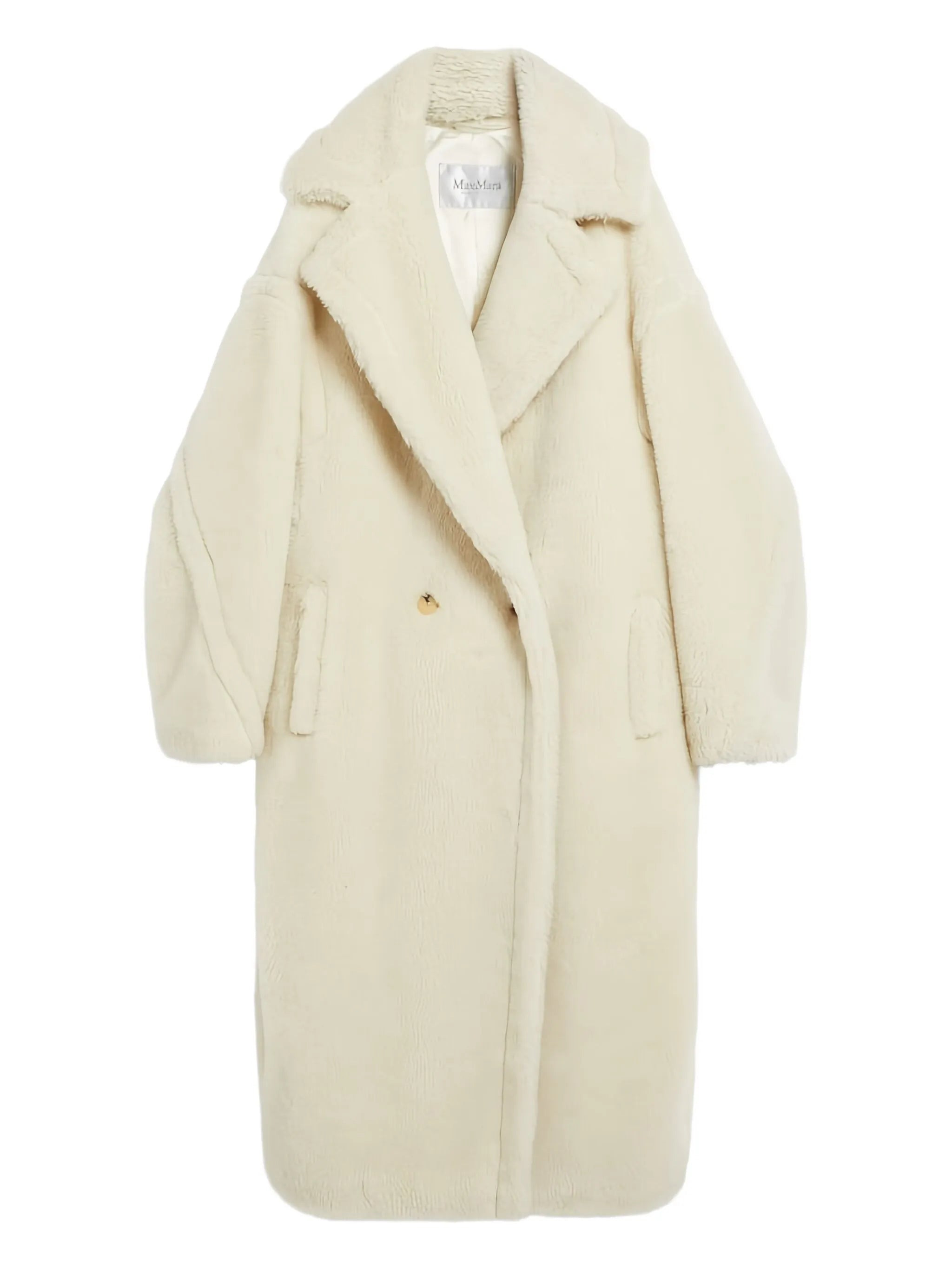 Teddy Bear Icon double-breasted coat - 1