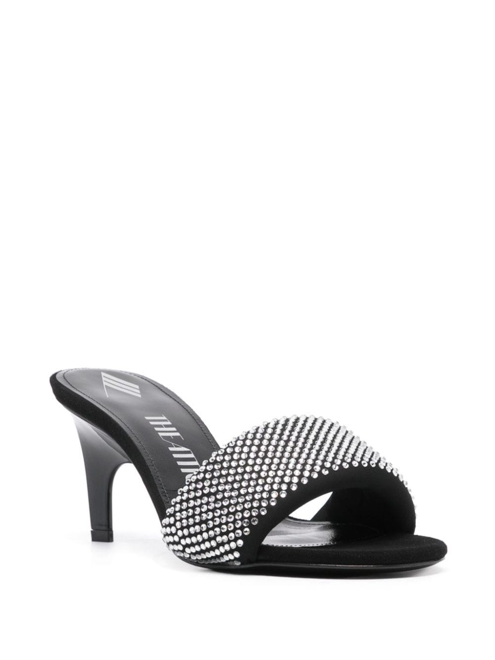 Rem strass embellished mules - 2