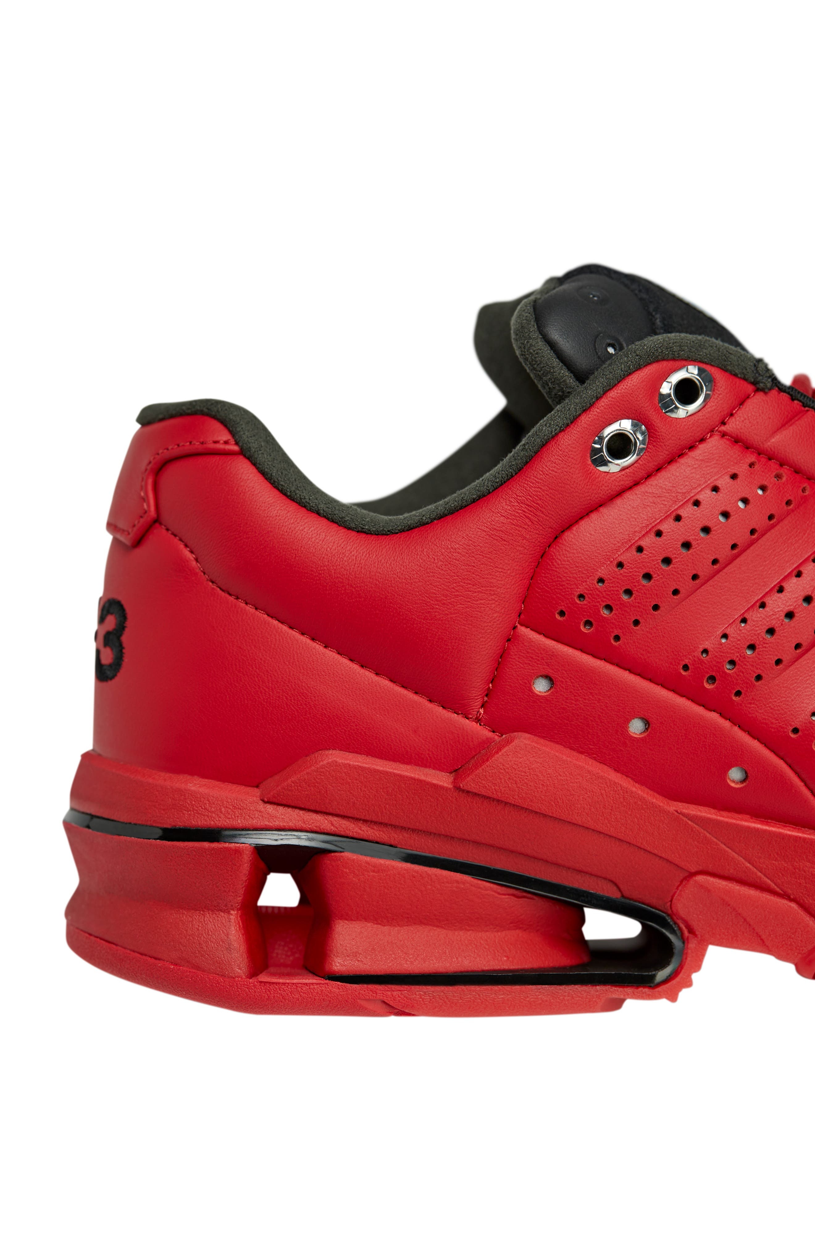 Y-3 A3 Control Sneaker in Better Scarlet/Black at Nordstrom - 9
