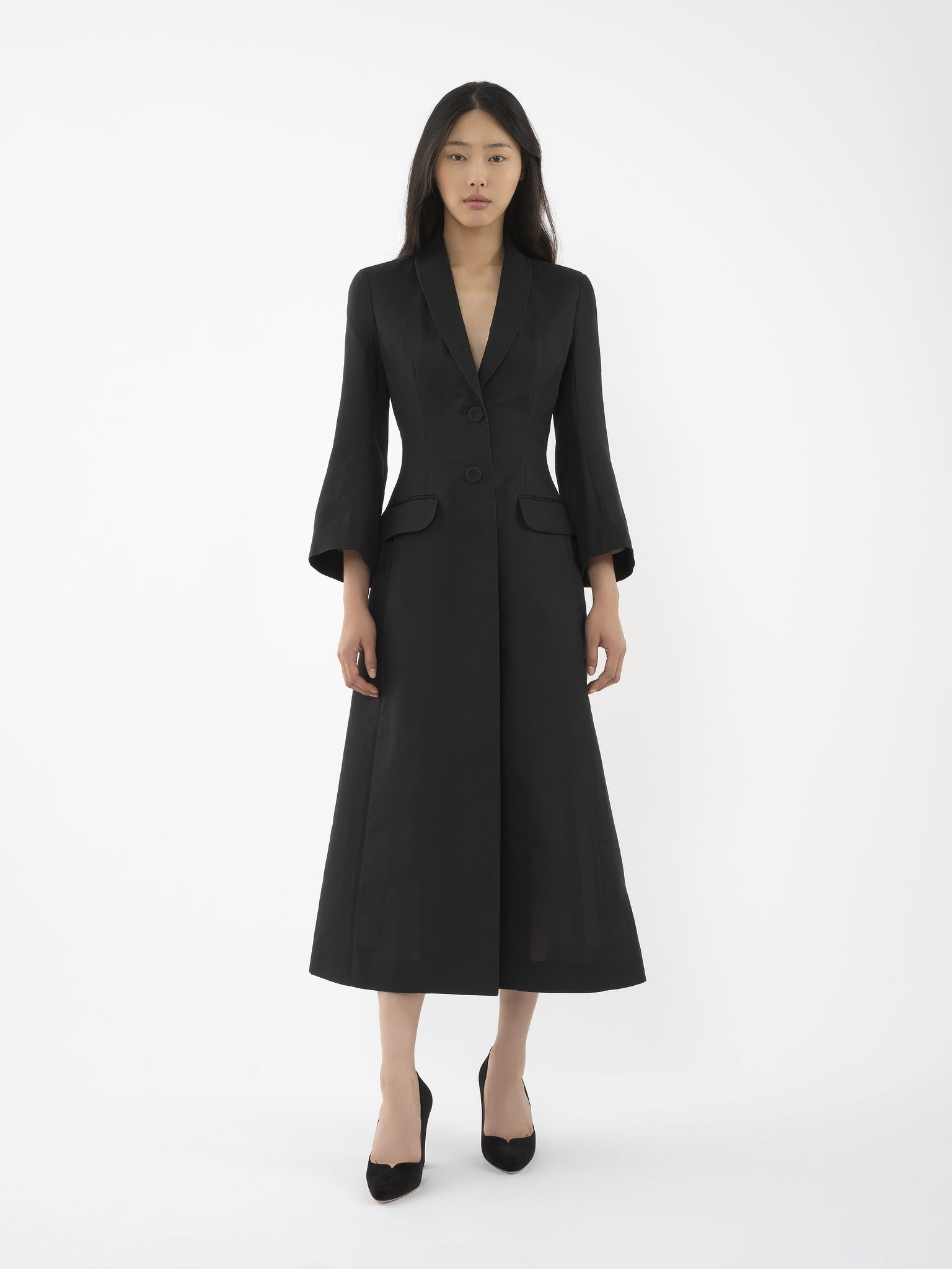 TWO-BUTTON TAILORED COAT - 3
