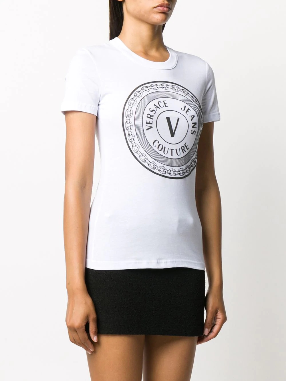 logo-print T-shirt - 3