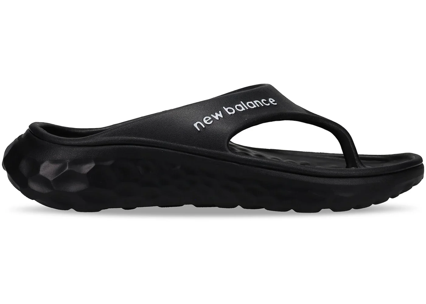 New Balance Fresh Foam Thong Black White (Women's) - 1