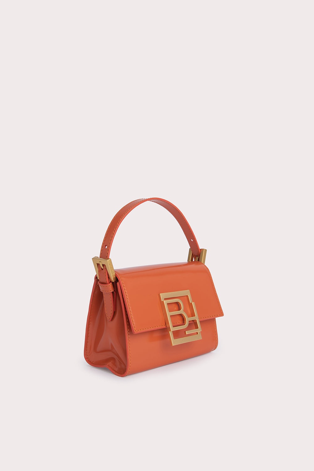 Fran Burnt Orange Semi Patent Leather - 2