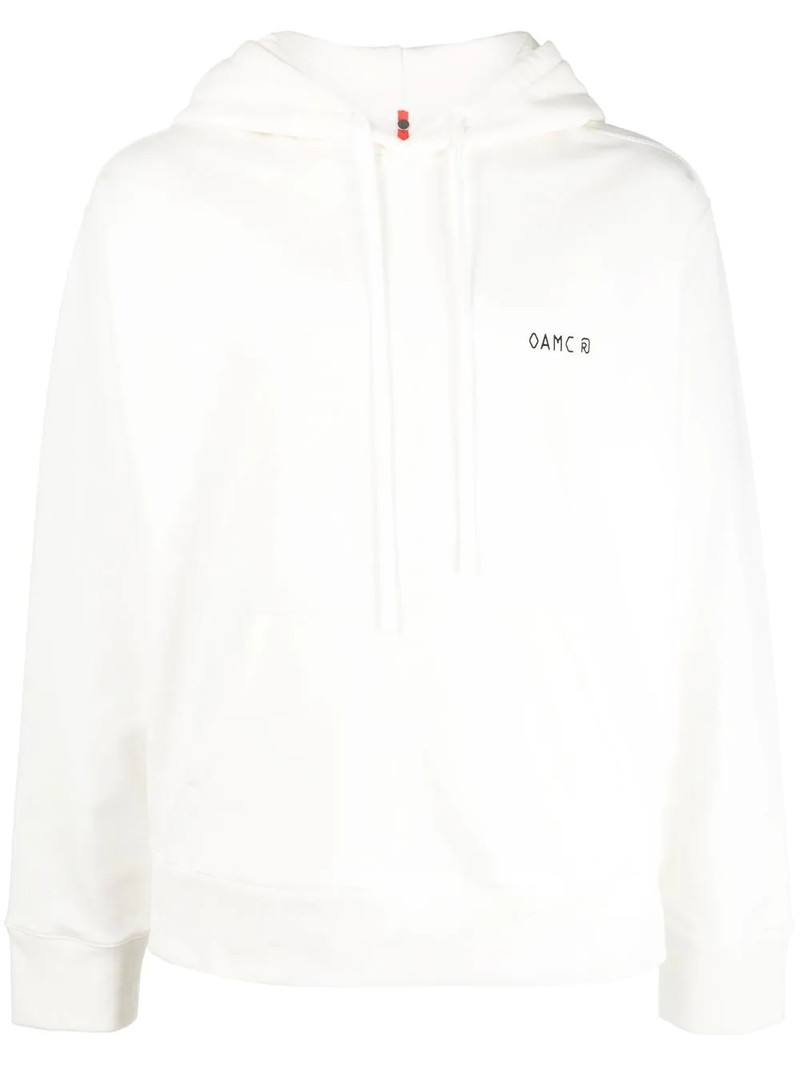 abstract-print hoodie 1