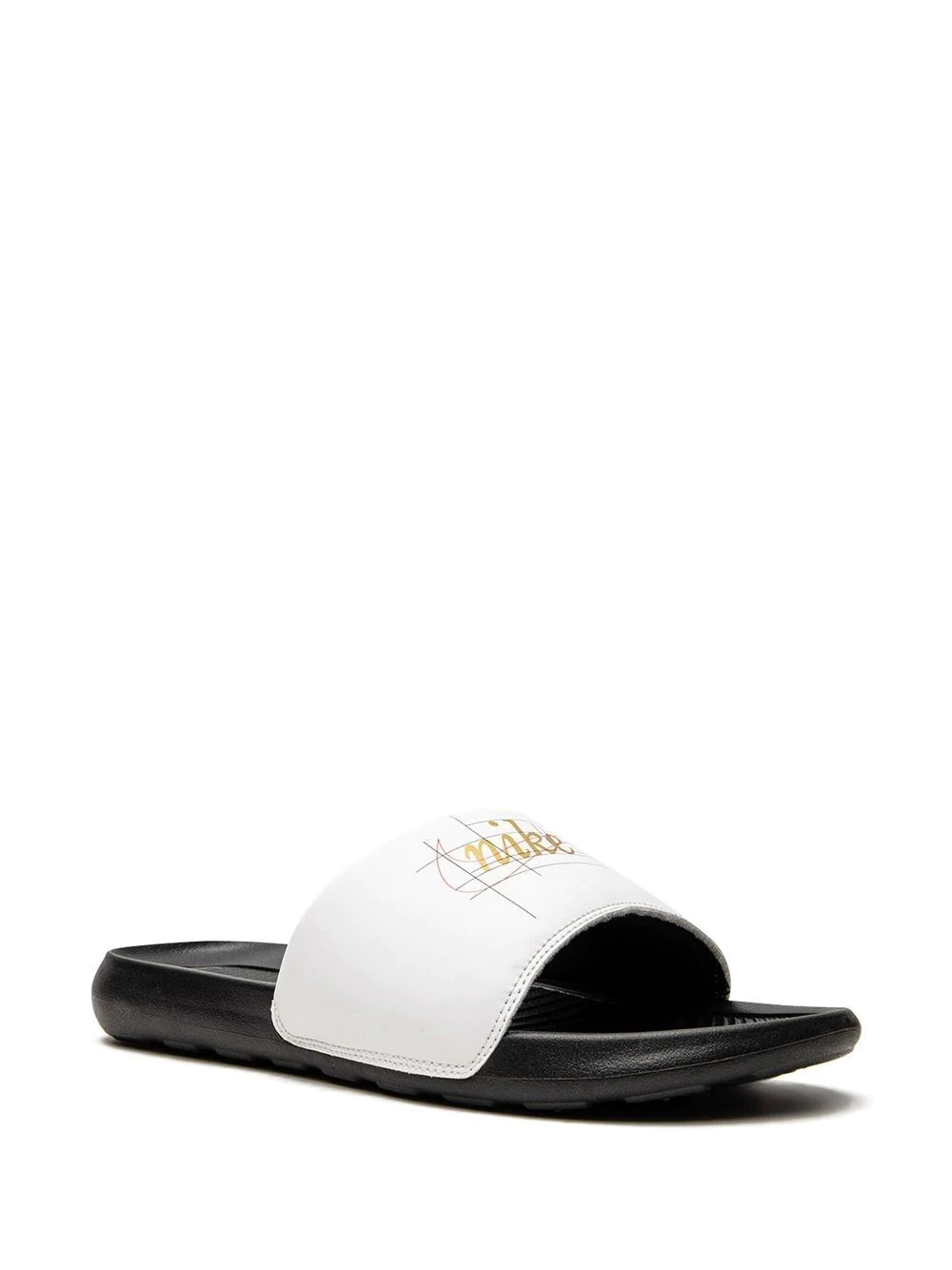 Victori One logo-print slides - 2