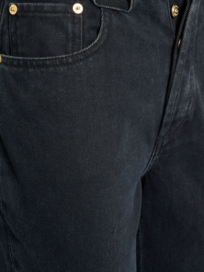 JACQUEMUS Le De-Nîmes Court flared cropped jeans outlook