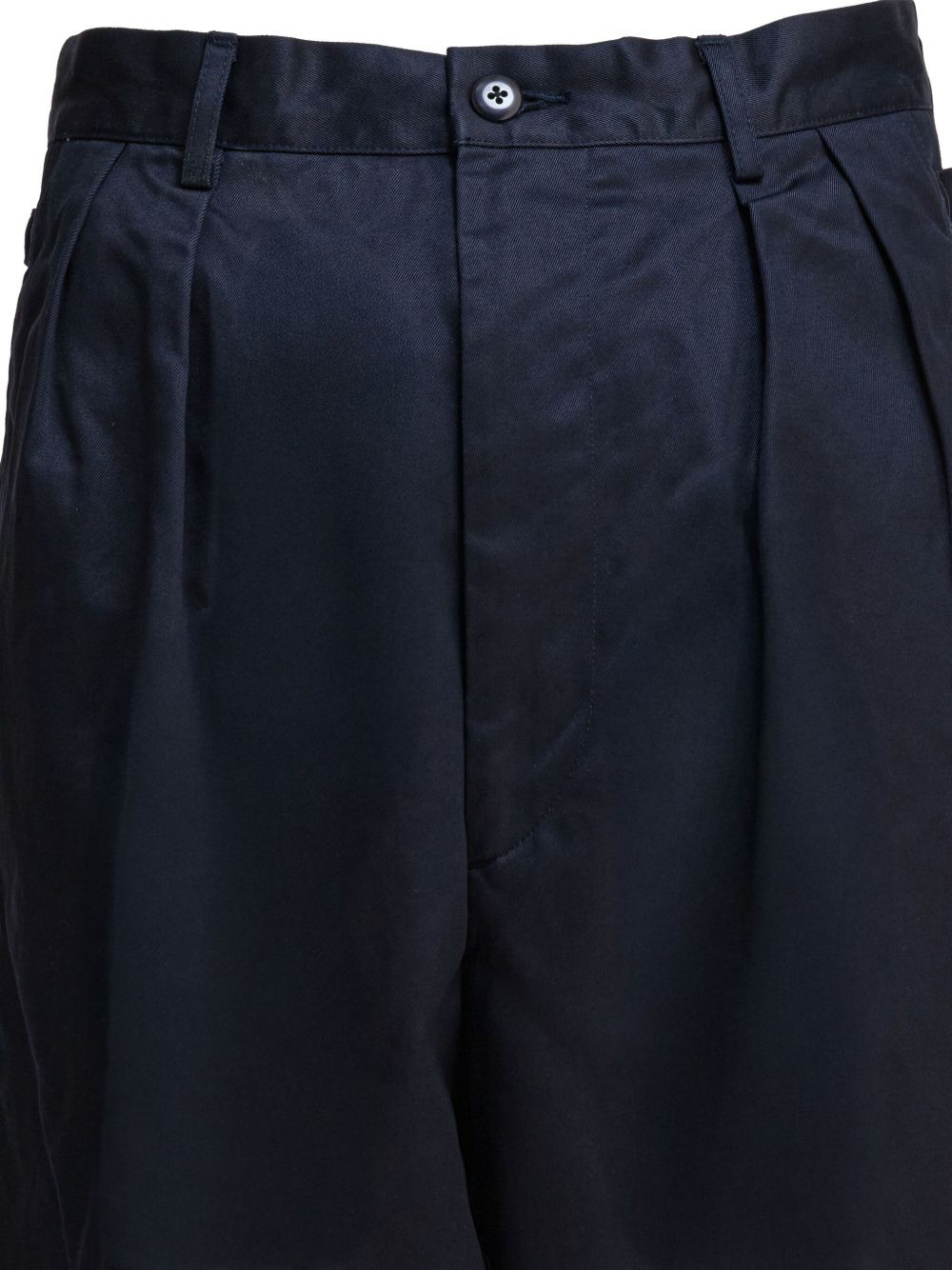 pleated-front trousers - 3