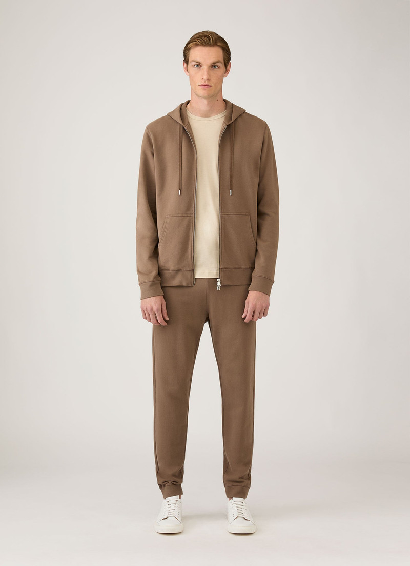 Sunspel Loopback Zip Hoodie outlook