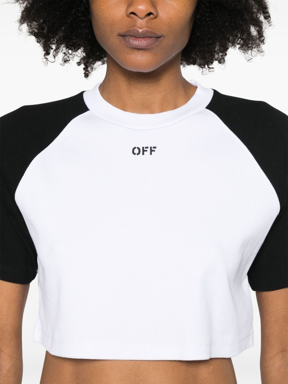 cropped T-shirt - 5