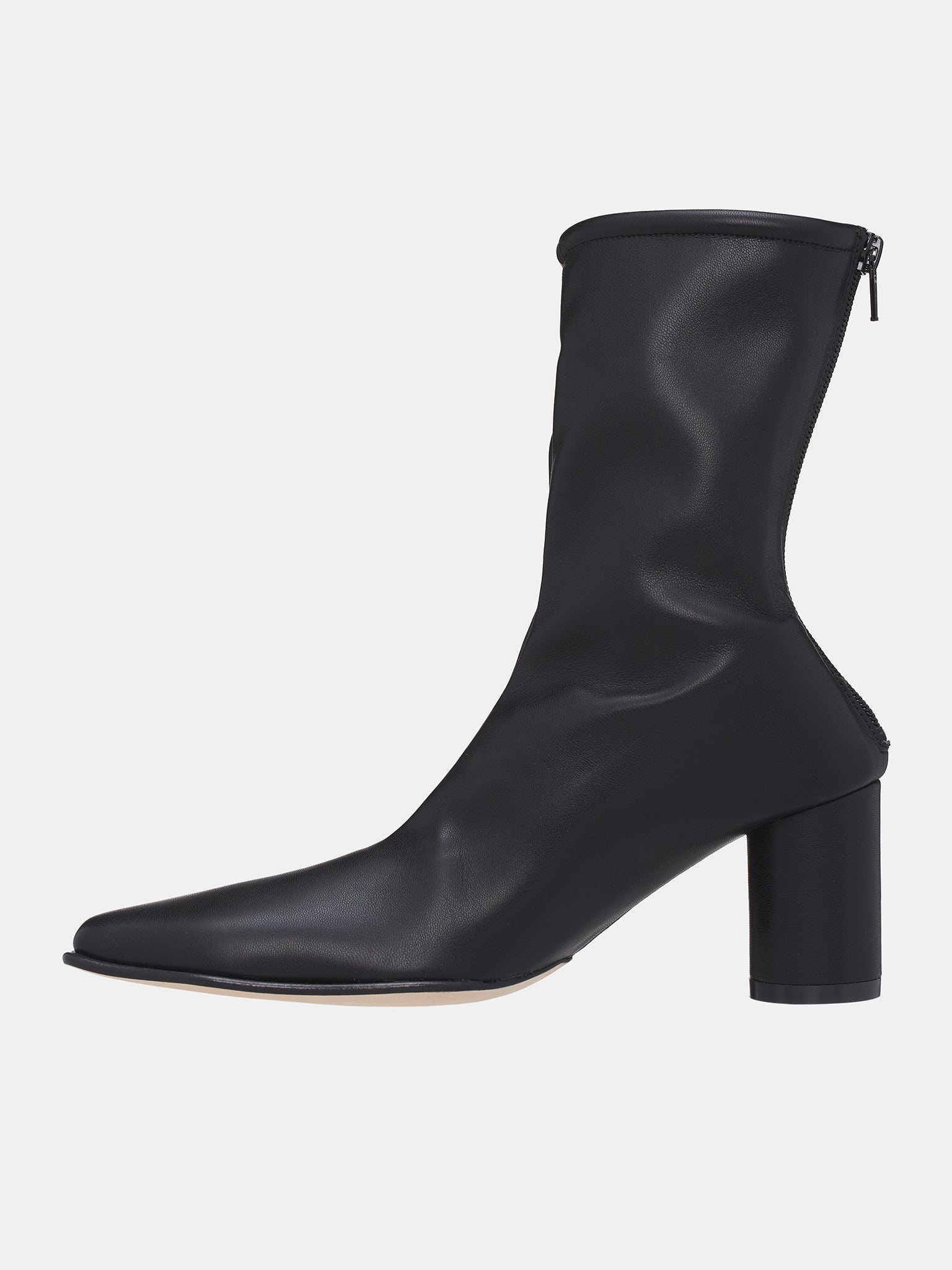 Pointed Slim Boots - 3