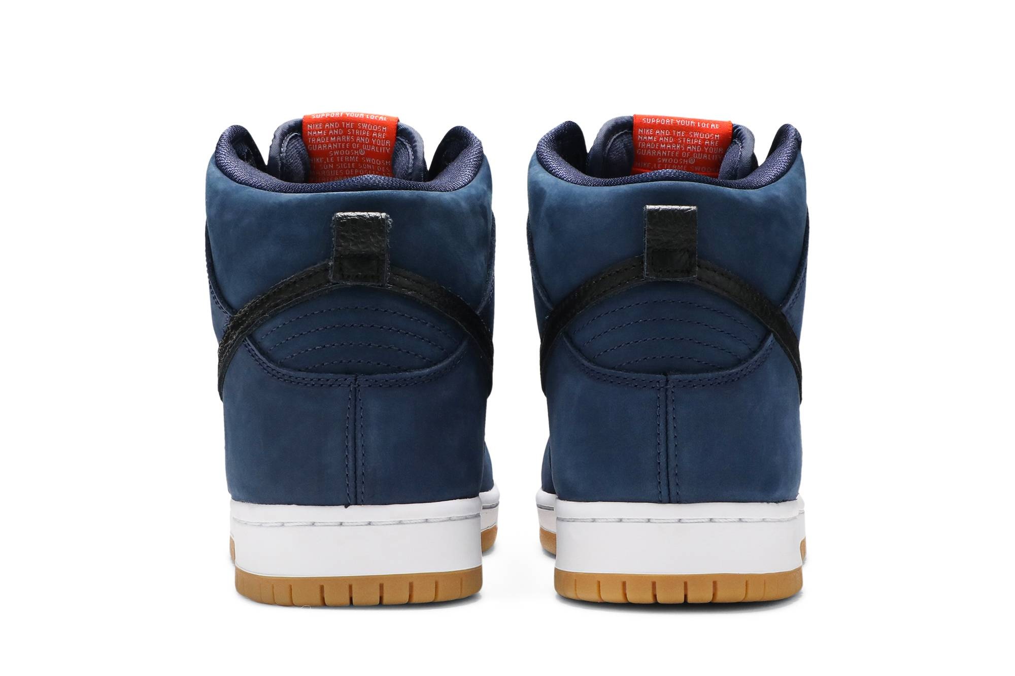 Nike Dunk High Pro ISO SB 'Orange Label Midnight Navy' goat